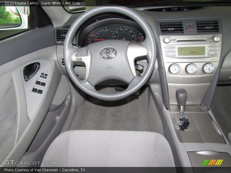 Super White / Ash Gray 2010 Toyota Camry