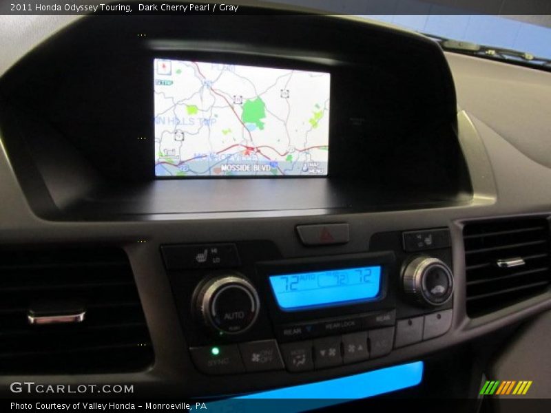 Navigation of 2011 Odyssey Touring