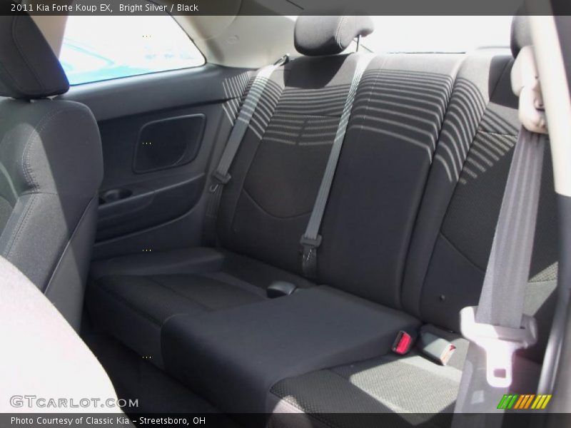 Bright Silver / Black 2011 Kia Forte Koup EX