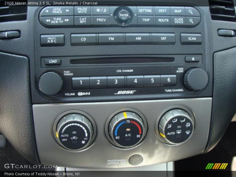 Smoke Metallic / Charcoal 2006 Nissan Altima 3.5 SL