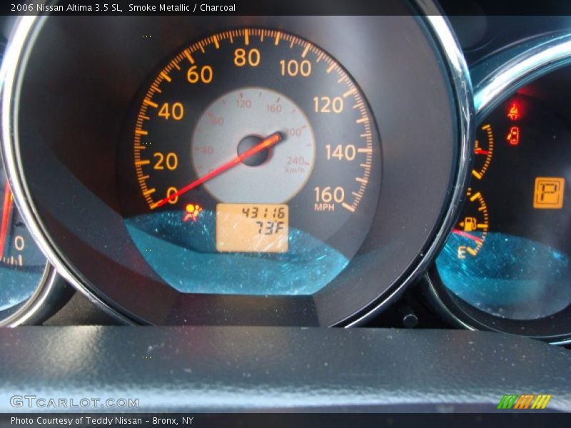 Smoke Metallic / Charcoal 2006 Nissan Altima 3.5 SL