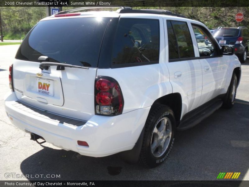 Summit White / Ebony 2008 Chevrolet TrailBlazer LT 4x4