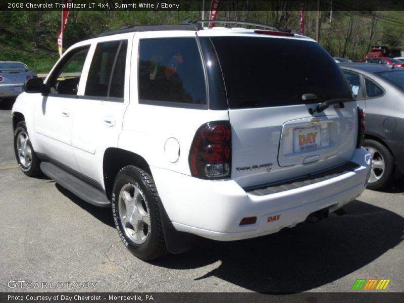 Summit White / Ebony 2008 Chevrolet TrailBlazer LT 4x4