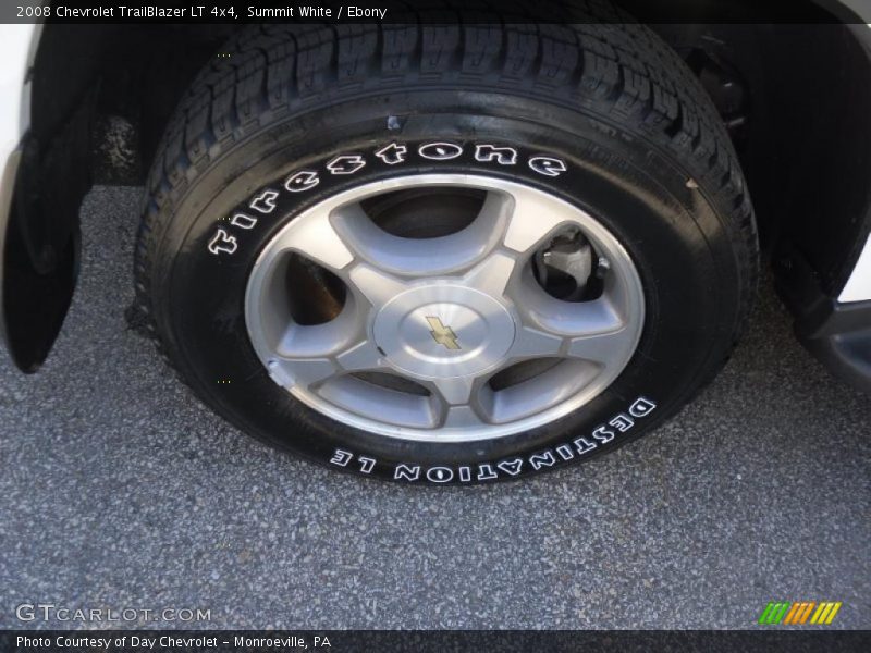 Summit White / Ebony 2008 Chevrolet TrailBlazer LT 4x4