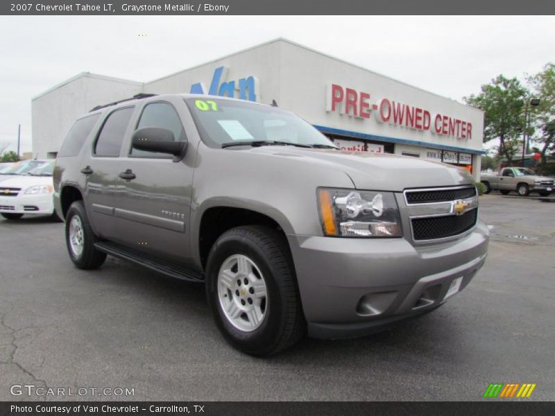 Graystone Metallic / Ebony 2007 Chevrolet Tahoe LT