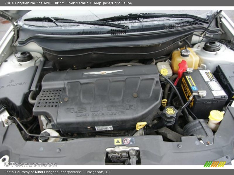 Bright Silver Metallic / Deep Jade/Light Taupe 2004 Chrysler Pacifica AWD