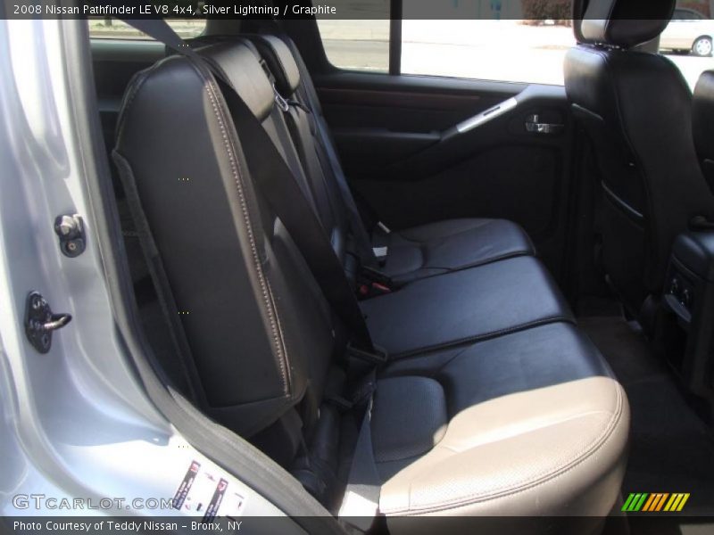 Silver Lightning / Graphite 2008 Nissan Pathfinder LE V8 4x4