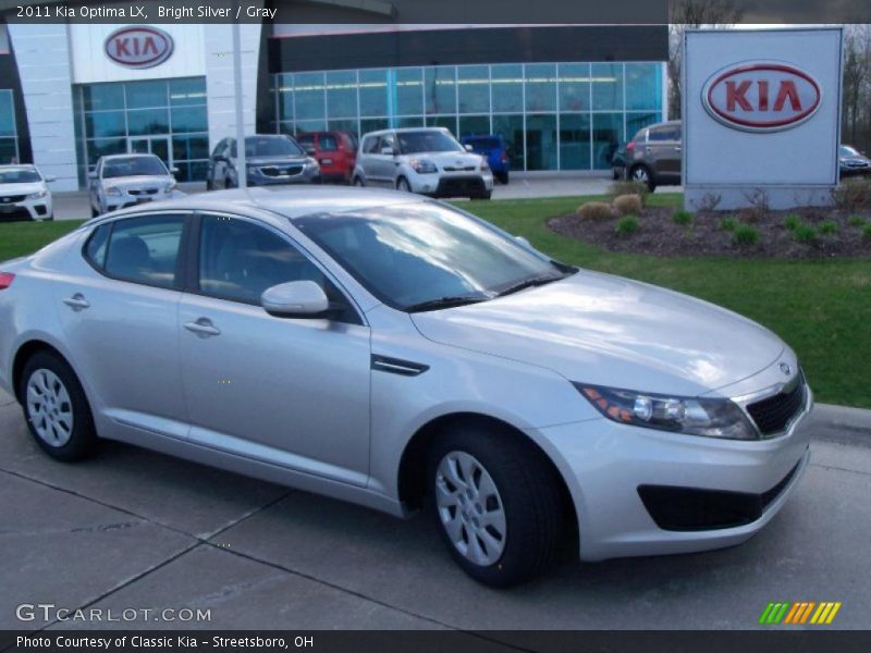 Bright Silver / Gray 2011 Kia Optima LX