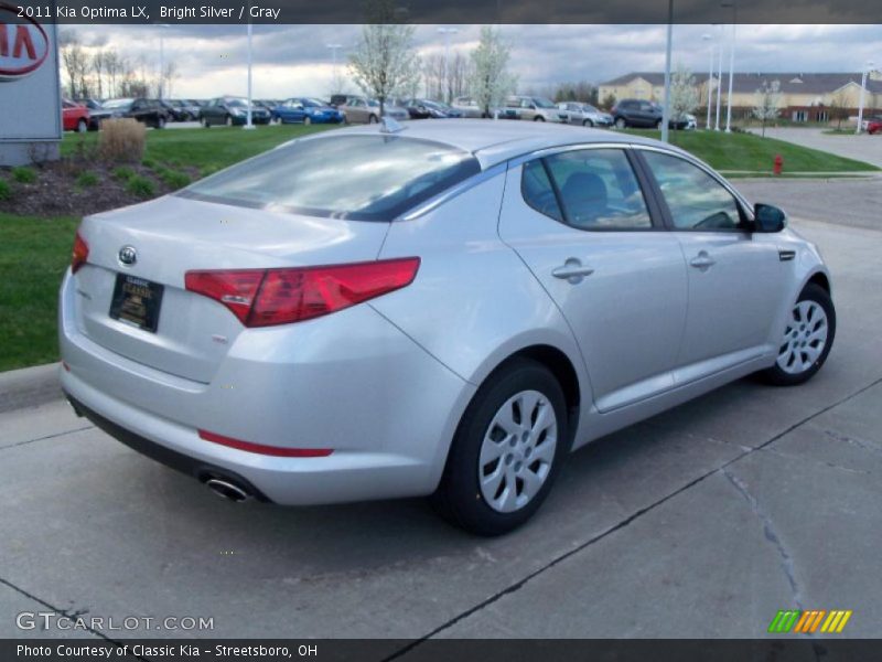 Bright Silver / Gray 2011 Kia Optima LX