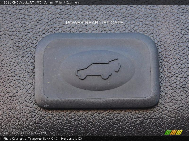 Summit White / Cashmere 2011 GMC Acadia SLT AWD
