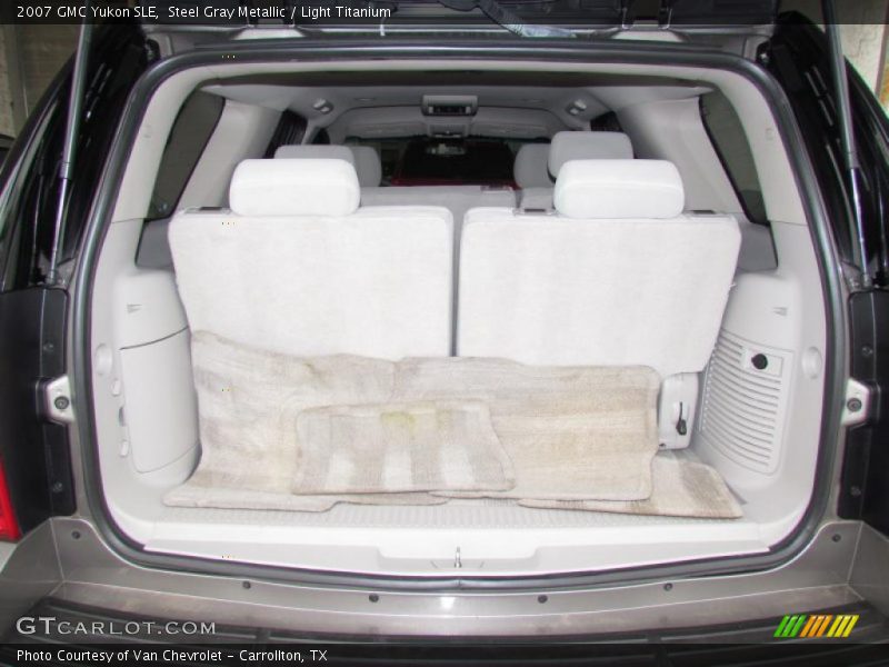 Steel Gray Metallic / Light Titanium 2007 GMC Yukon SLE