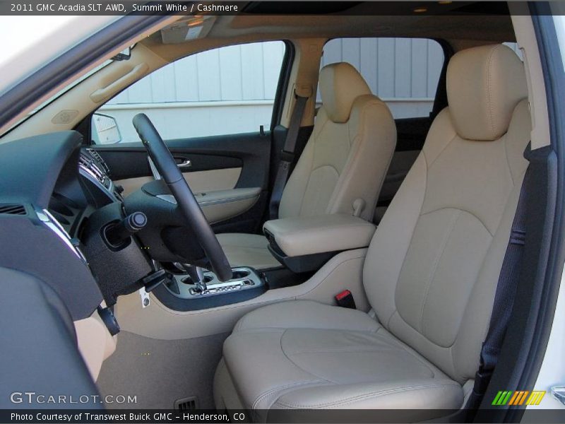 Summit White / Cashmere 2011 GMC Acadia SLT AWD