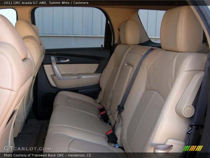 Summit White / Cashmere 2011 GMC Acadia SLT AWD
