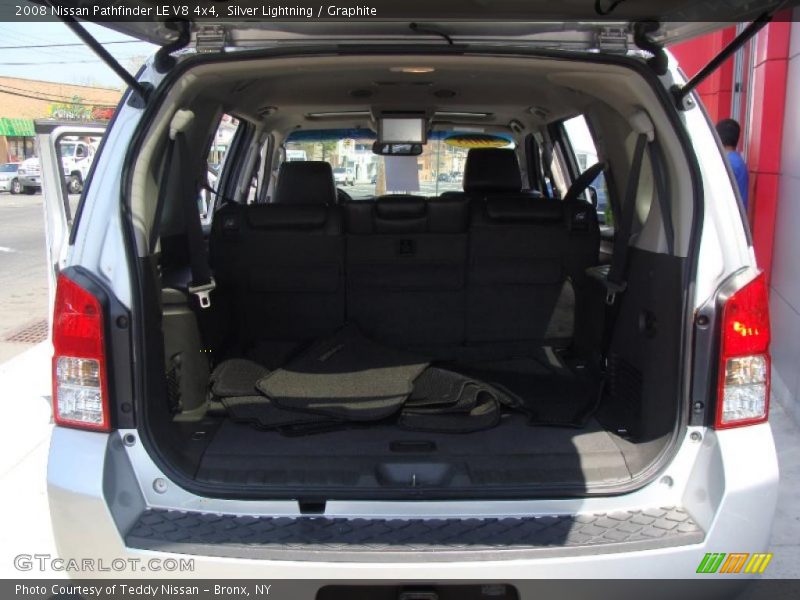 Silver Lightning / Graphite 2008 Nissan Pathfinder LE V8 4x4