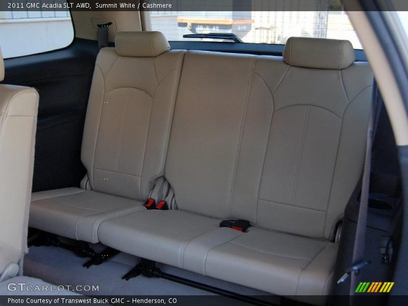 Summit White / Cashmere 2011 GMC Acadia SLT AWD