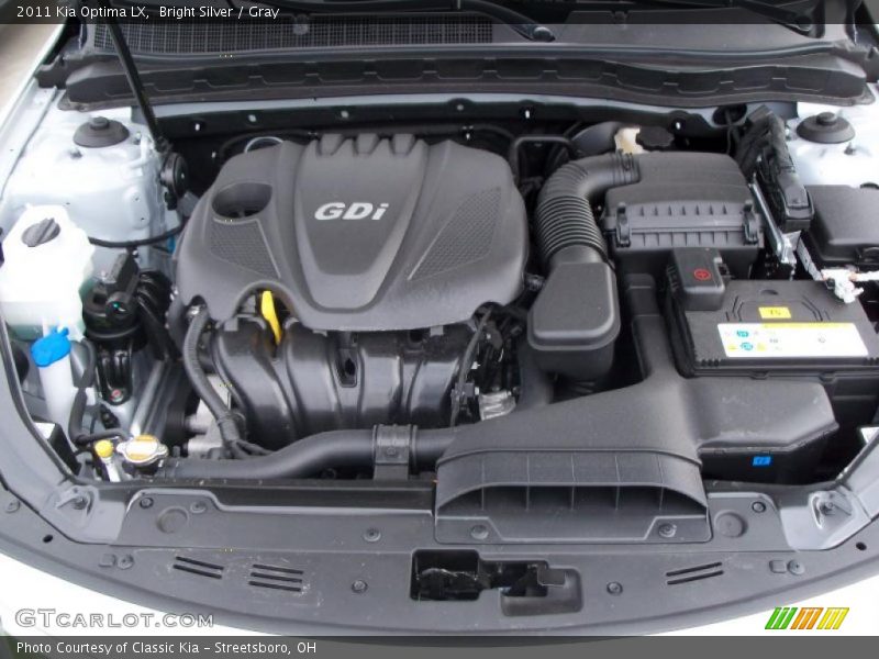 Bright Silver / Gray 2011 Kia Optima LX