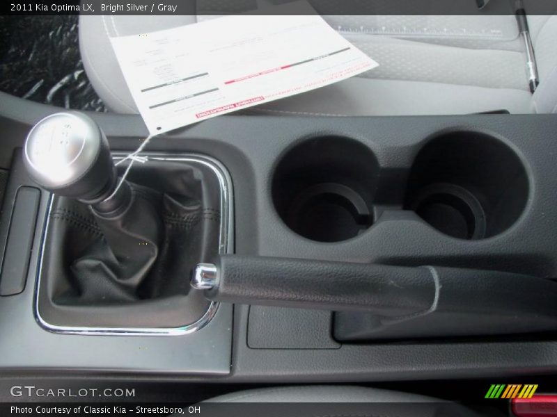 Bright Silver / Gray 2011 Kia Optima LX