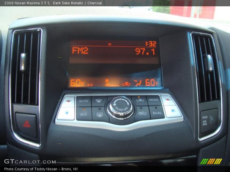 Dark Slate Metallic / Charcoal 2009 Nissan Maxima 3.5 S