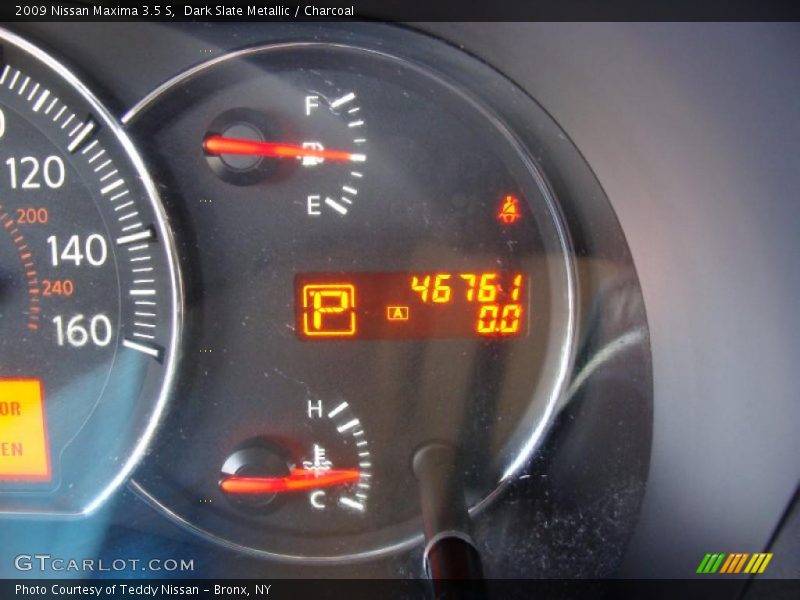 Dark Slate Metallic / Charcoal 2009 Nissan Maxima 3.5 S