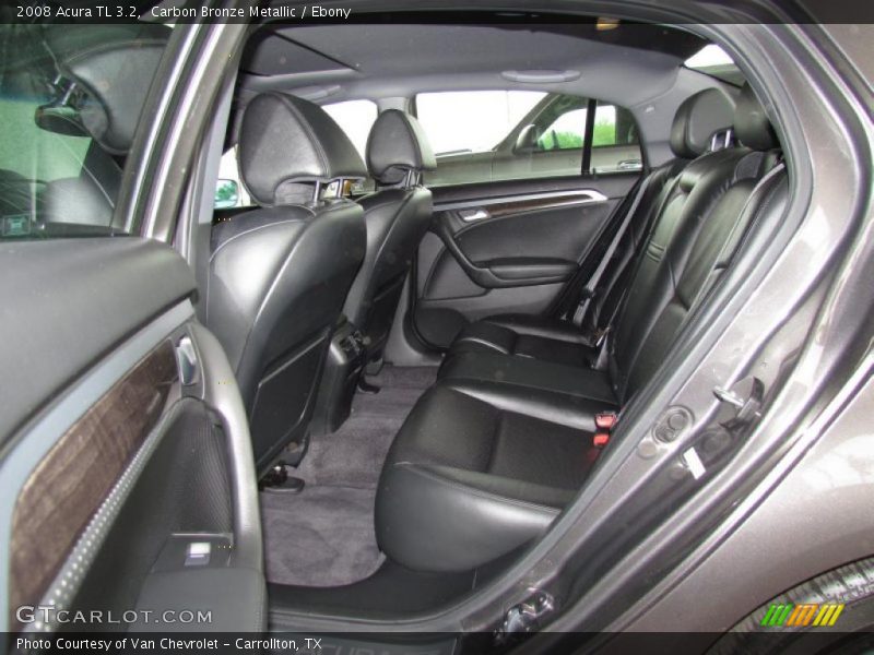 Carbon Bronze Metallic / Ebony 2008 Acura TL 3.2
