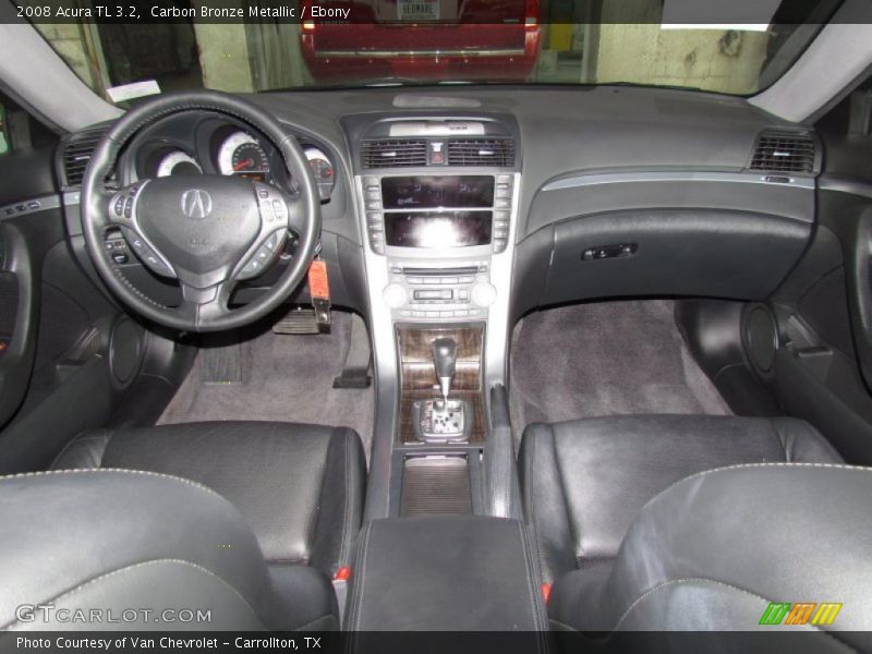 Carbon Bronze Metallic / Ebony 2008 Acura TL 3.2