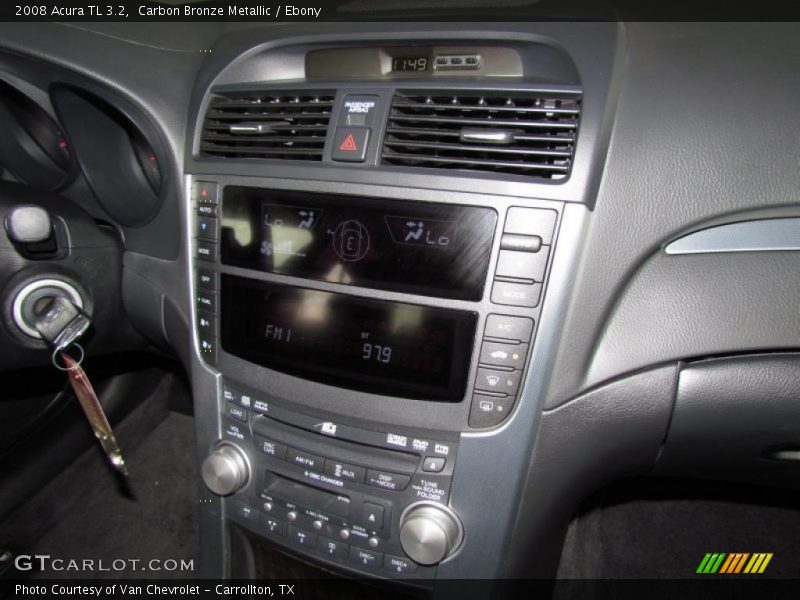 Carbon Bronze Metallic / Ebony 2008 Acura TL 3.2