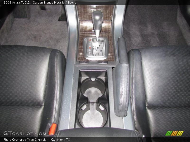 Carbon Bronze Metallic / Ebony 2008 Acura TL 3.2