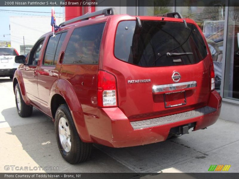 Red Brawn / Graphite 2008 Nissan Pathfinder S 4x4