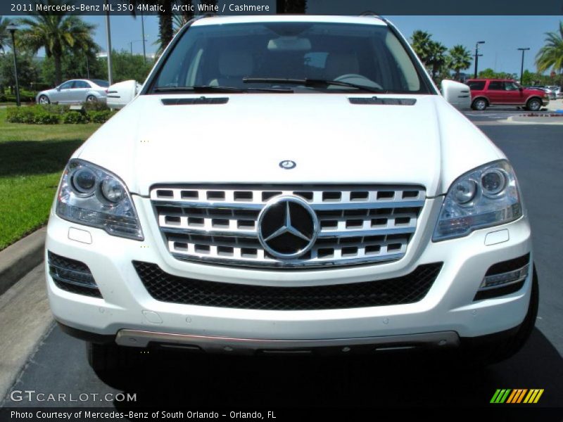 Arctic White / Cashmere 2011 Mercedes-Benz ML 350 4Matic