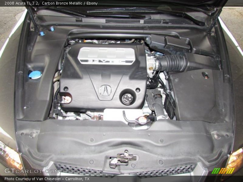 Carbon Bronze Metallic / Ebony 2008 Acura TL 3.2