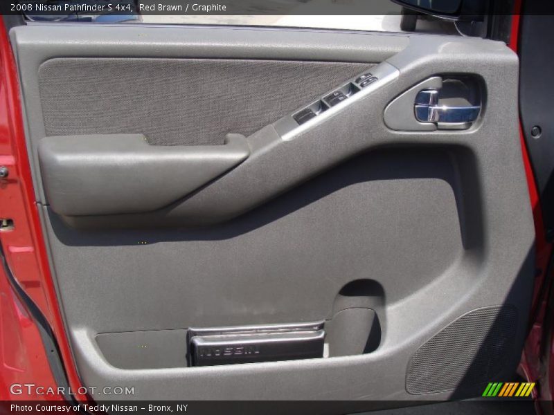 Red Brawn / Graphite 2008 Nissan Pathfinder S 4x4