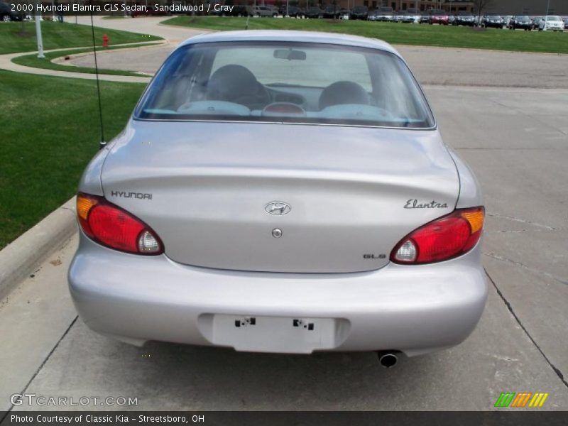 Sandalwood / Gray 2000 Hyundai Elantra GLS Sedan