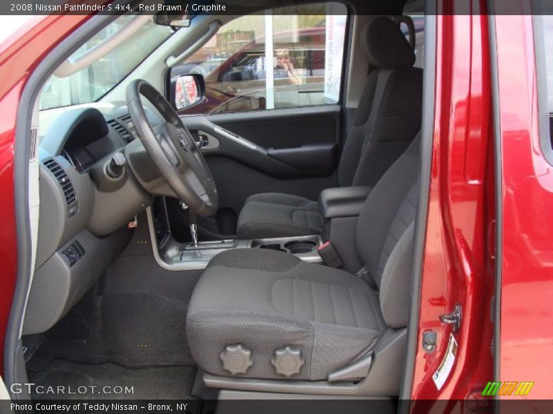 Red Brawn / Graphite 2008 Nissan Pathfinder S 4x4