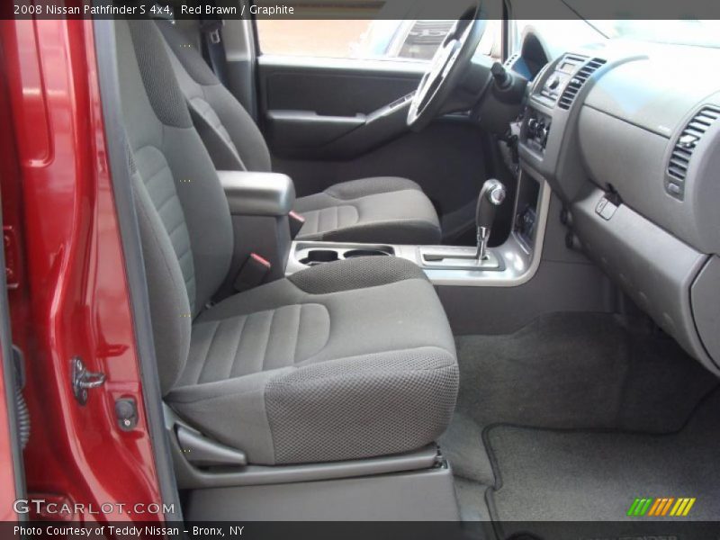 Red Brawn / Graphite 2008 Nissan Pathfinder S 4x4