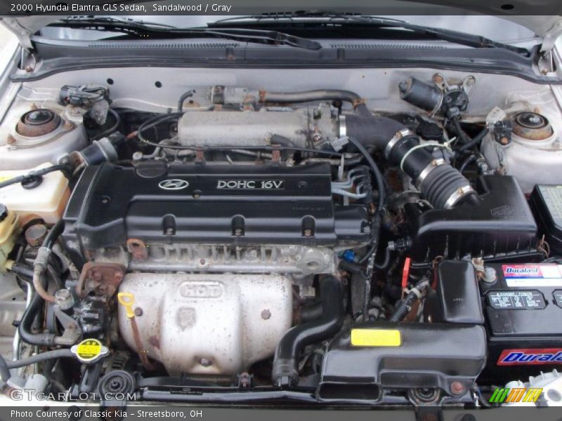  2000 Elantra GLS Sedan Engine - 2.0 Liter DOHC 16-Valve 4 Cylinder