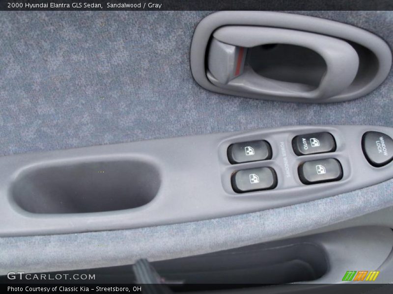 Sandalwood / Gray 2000 Hyundai Elantra GLS Sedan