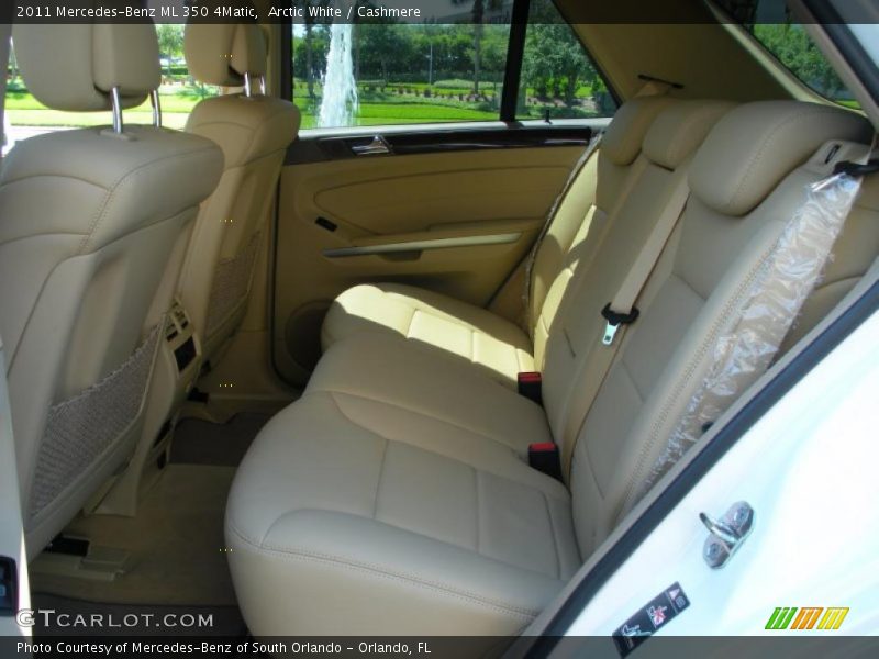 Arctic White / Cashmere 2011 Mercedes-Benz ML 350 4Matic