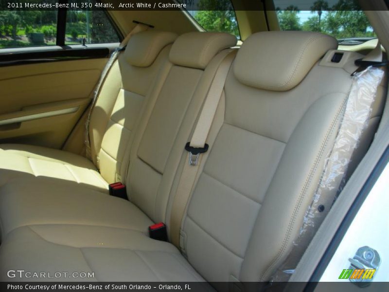 Arctic White / Cashmere 2011 Mercedes-Benz ML 350 4Matic