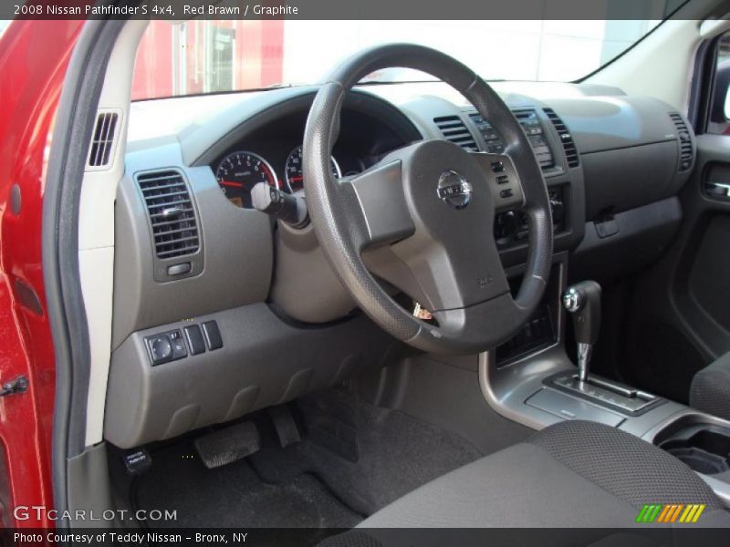 Red Brawn / Graphite 2008 Nissan Pathfinder S 4x4