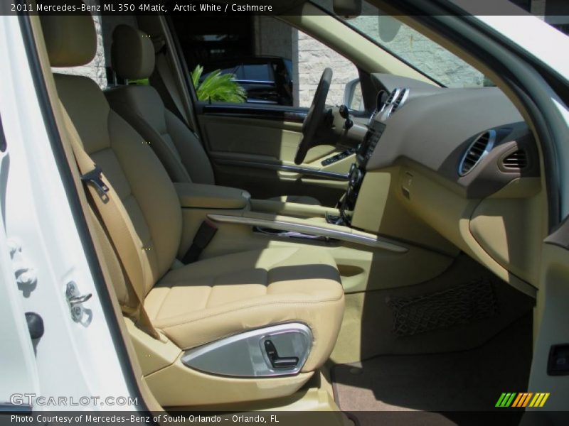 Arctic White / Cashmere 2011 Mercedes-Benz ML 350 4Matic