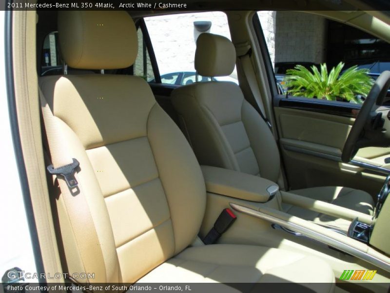 Arctic White / Cashmere 2011 Mercedes-Benz ML 350 4Matic