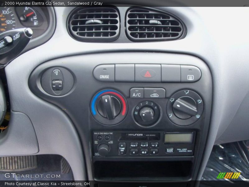 Sandalwood / Gray 2000 Hyundai Elantra GLS Sedan
