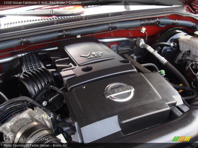 Red Brawn / Graphite 2008 Nissan Pathfinder S 4x4