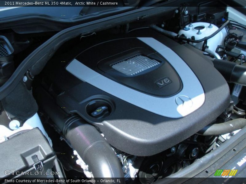 Arctic White / Cashmere 2011 Mercedes-Benz ML 350 4Matic