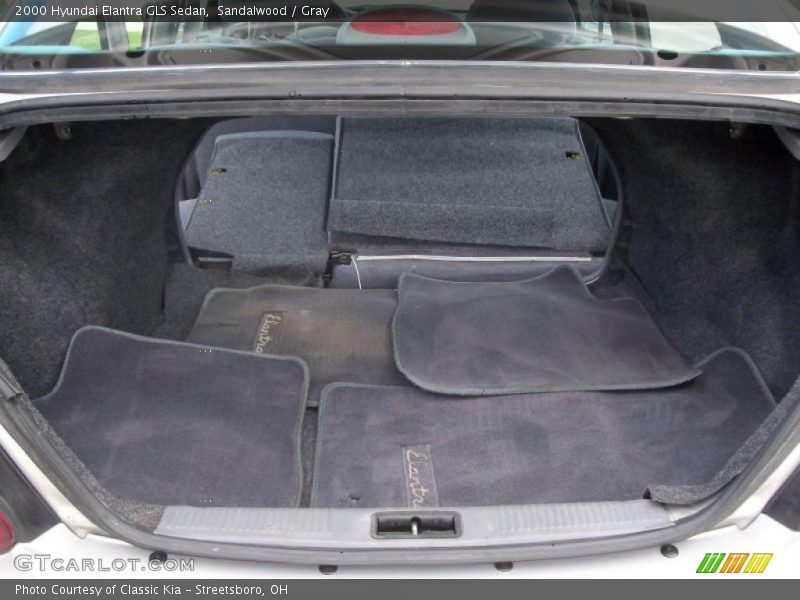 Sandalwood / Gray 2000 Hyundai Elantra GLS Sedan