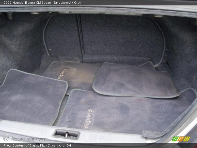 Sandalwood / Gray 2000 Hyundai Elantra GLS Sedan