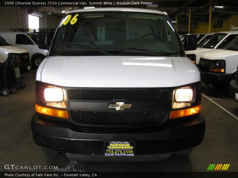 Summit White / Medium Dark Pewter 2006 Chevrolet Express 2500 Commercial Van