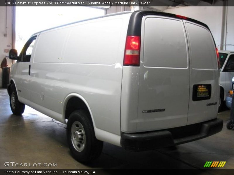 Summit White / Medium Dark Pewter 2006 Chevrolet Express 2500 Commercial Van