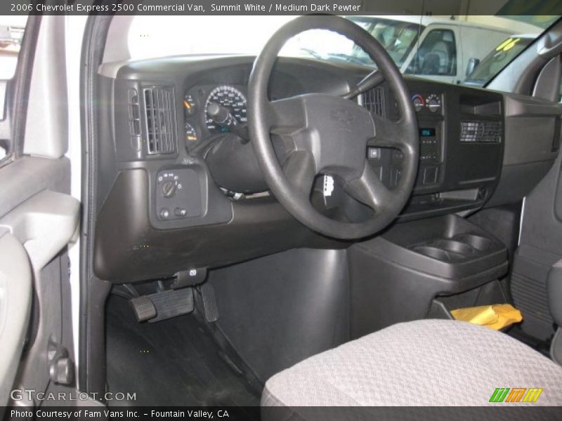 Summit White / Medium Dark Pewter 2006 Chevrolet Express 2500 Commercial Van