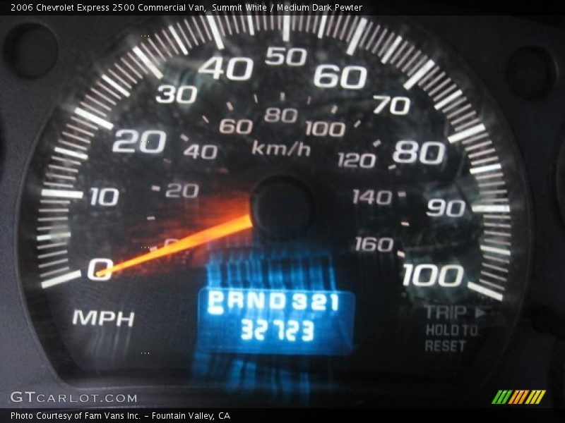 Summit White / Medium Dark Pewter 2006 Chevrolet Express 2500 Commercial Van